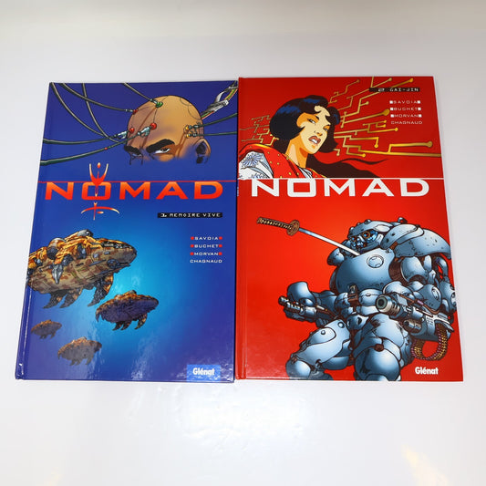 Nomad #1-5 Lot 5 Bandes dessinées Glénat Savoia/Morvan/Buchet Mémoire Vive Bd HC