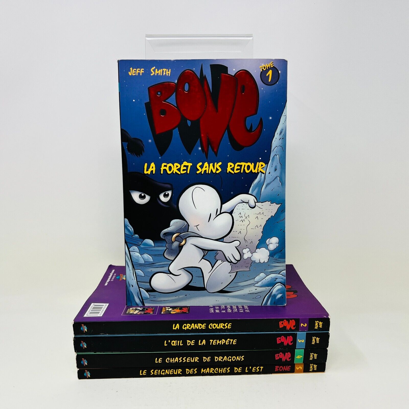 Bone #1-2-3-4-5 Lot de Bandes Dessinées de Jeff Smith en Français/French