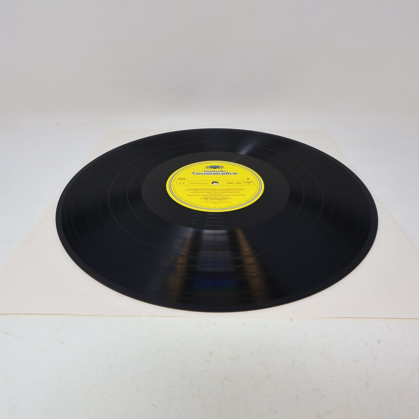 Gidon Kremer Musik Für Violine & Orchester Beethoven / Schubert Record  2531 193