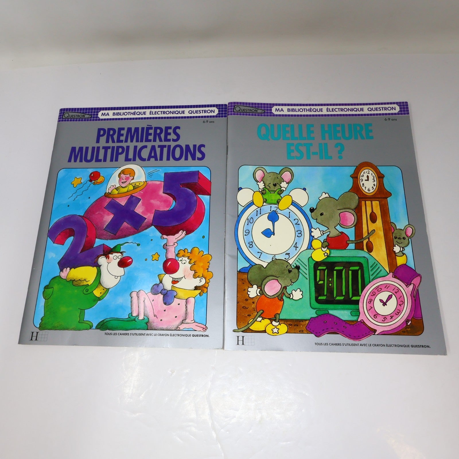 Encyclopédie Électronique Questron Hachette 6-9 ans 1986 Français/French Testé