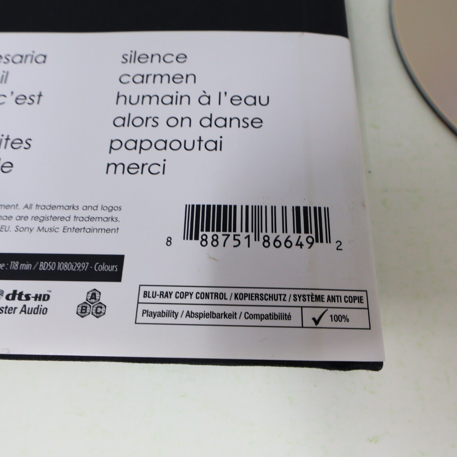 2015 Stromae Racine Carrée Live Blu-Ray Français French NTSC Testé Musique Art