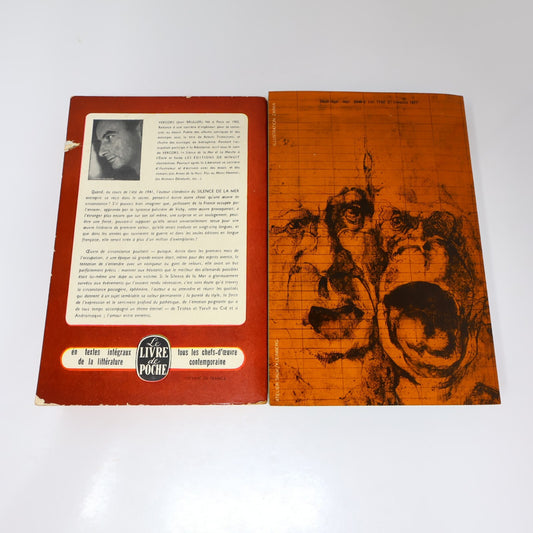 André Vercors Lot 2 Livres Poche Les Animaux Dénaturés/Le Silence de la Mer PB