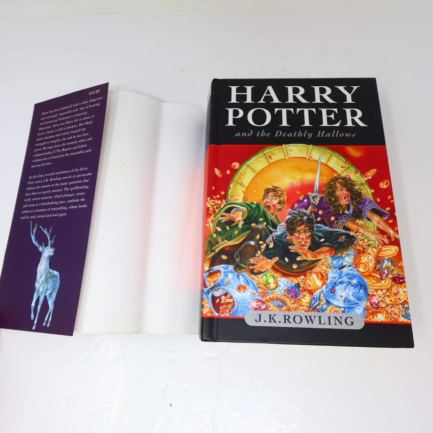 Harry Potter 1-7 Complete Set Books Lot Raincoast/Bloomsbury Rowling 2 PB & 5 HC