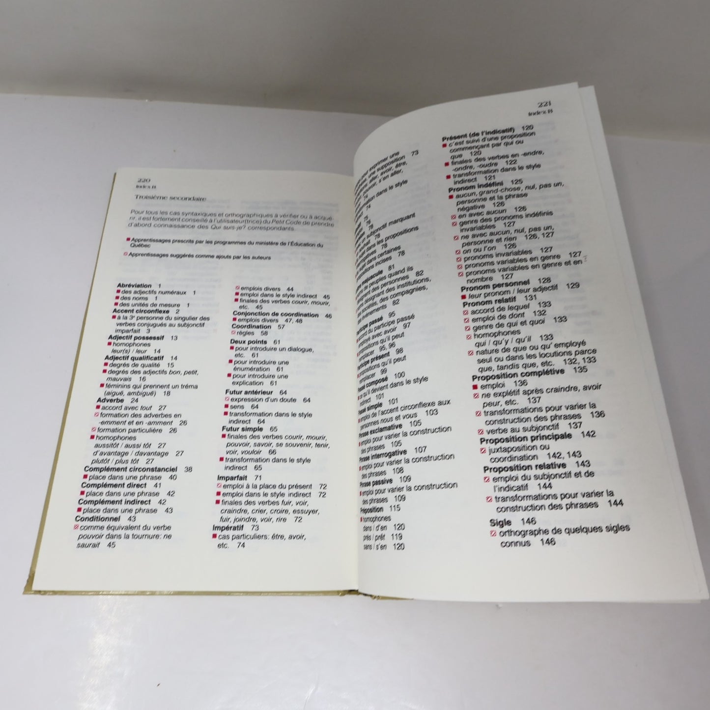 Le Petit Code Syntaxique et Orthographique Martin/Issenhuth 1986 HC Français 80s