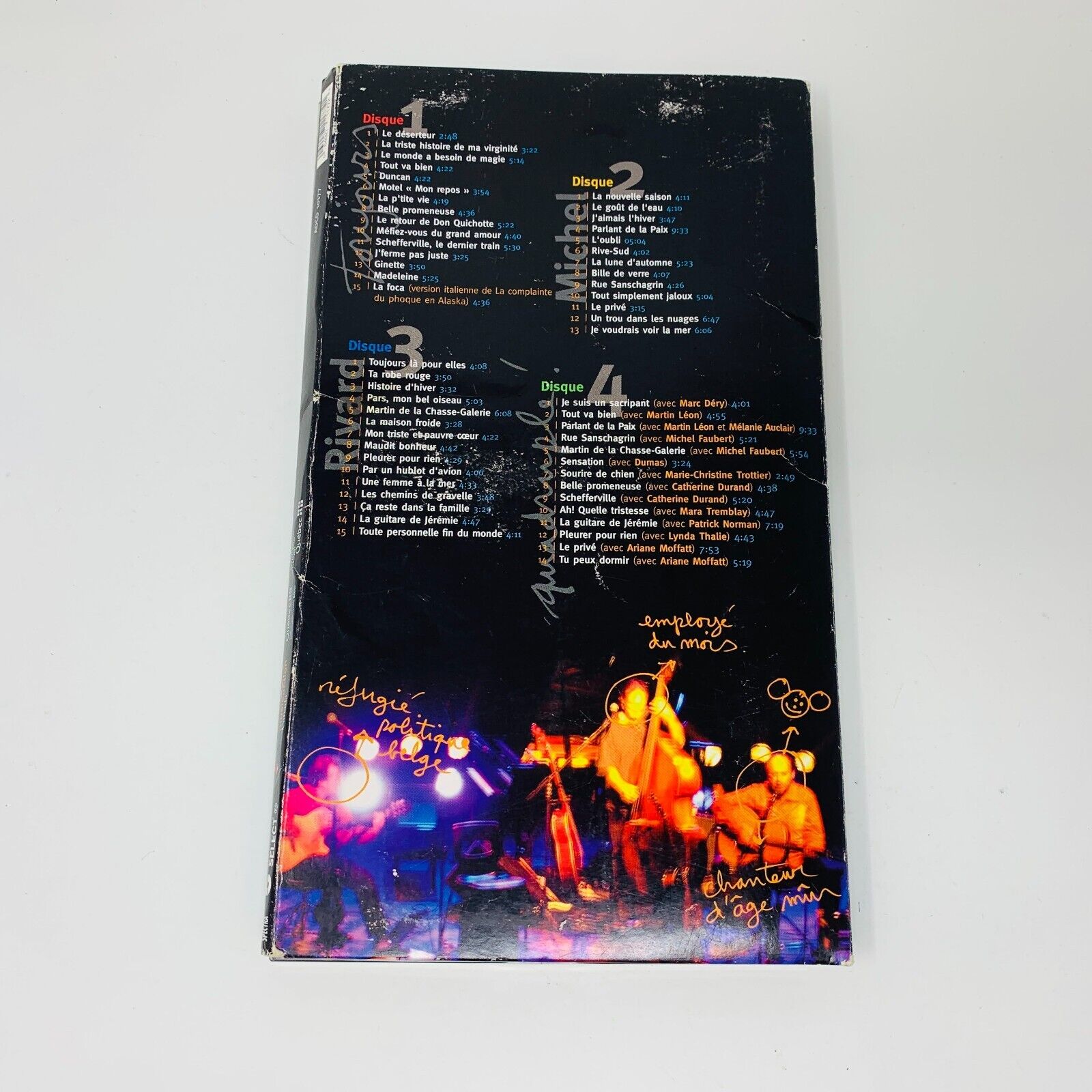 Bonsoir Mon Nom Est Toujours Michel Rivard et Voici Mon Album Quadruple CD Testé
