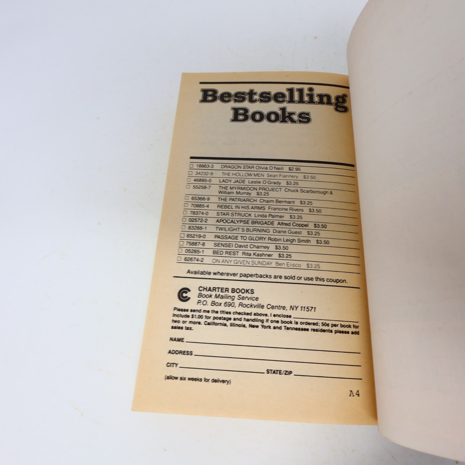 1983 Angel Face Stanley Cohen Charter Mystery Thriller Crime Paperback Book 80s