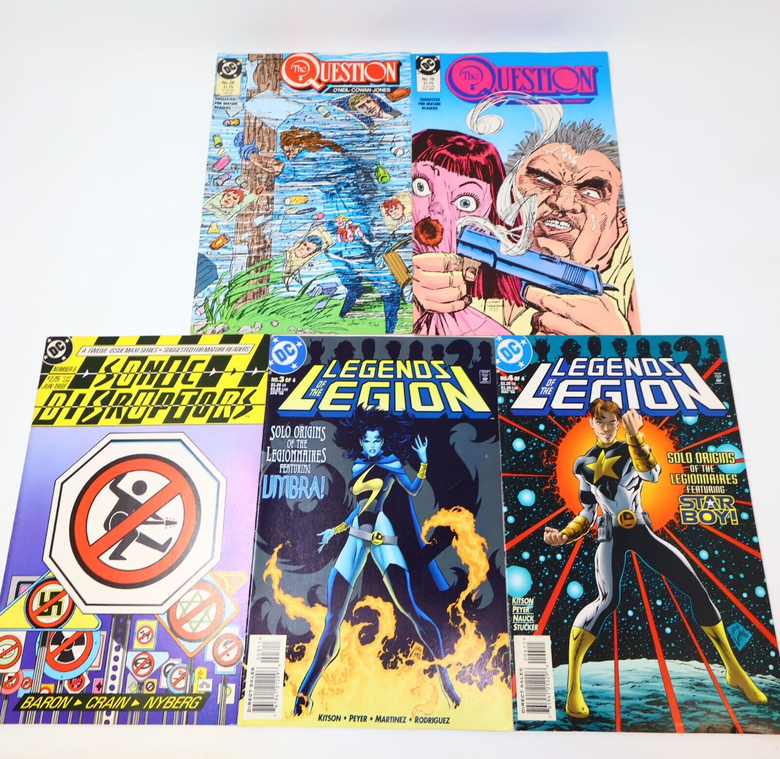 Lot 35 Comics Dc Mixed Legion 89 Wanderers Haywire Checkmate 1980s-90s PB