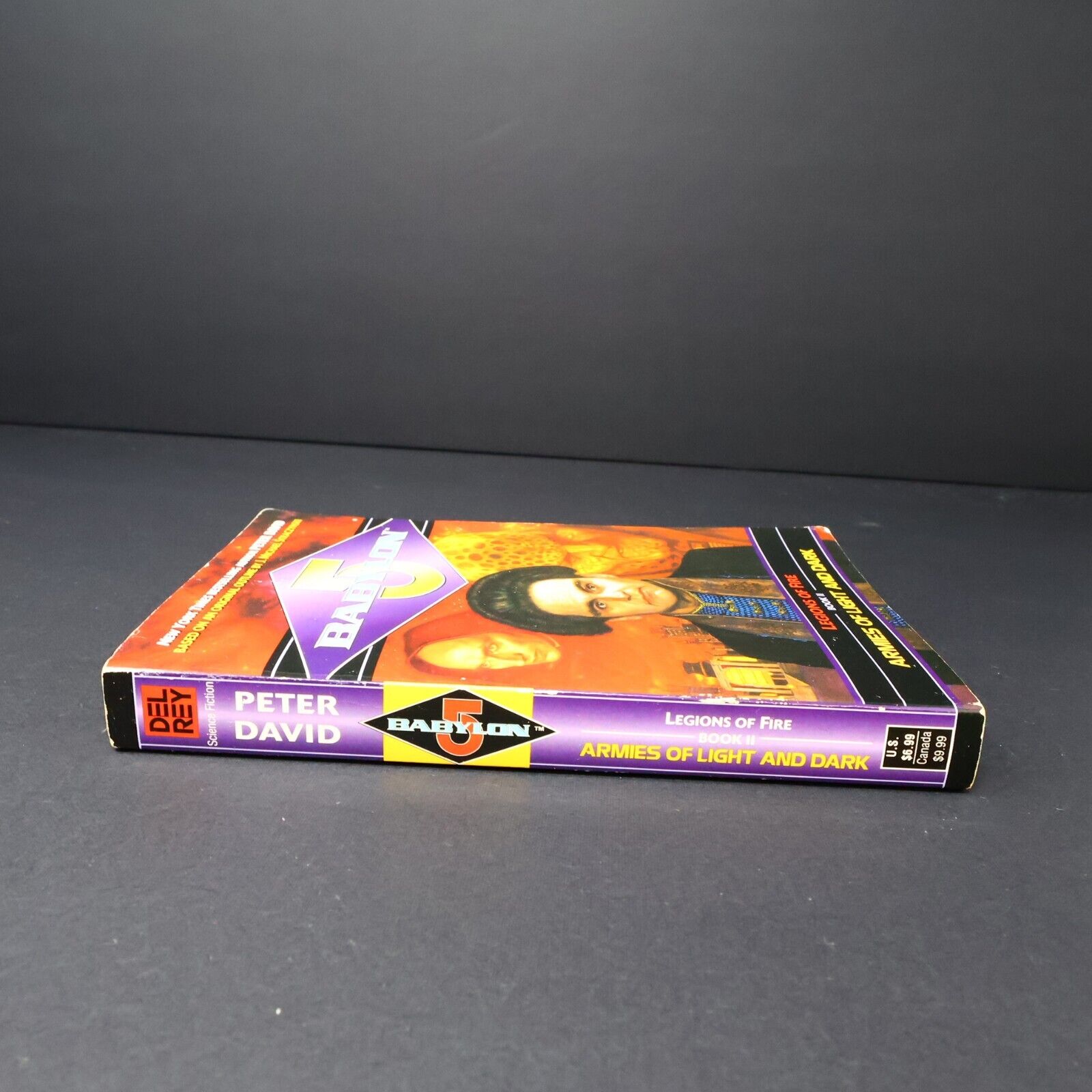 2000 Legions of Fire #2 Armies of Light and Dark Babylon 5 by Peter David Book