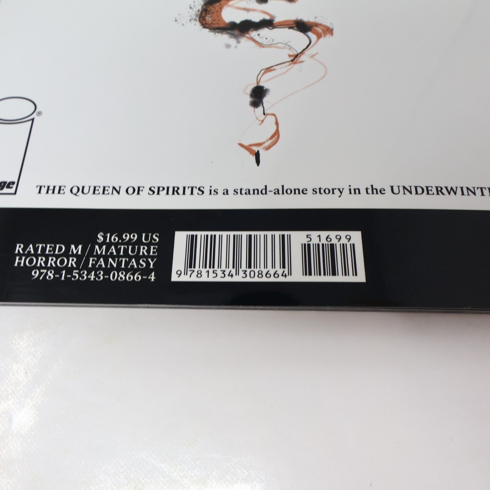 The Queen of Spirits Ray Fawkes Underwinter Image 2018 PB Comics Horror Fantasy