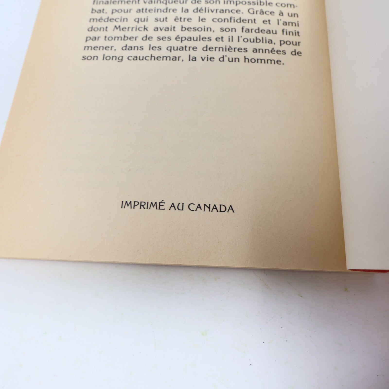 1981 Le Destin Tragique de l'Homme Éléphant Jutzi Biographie Sélect Français 80s