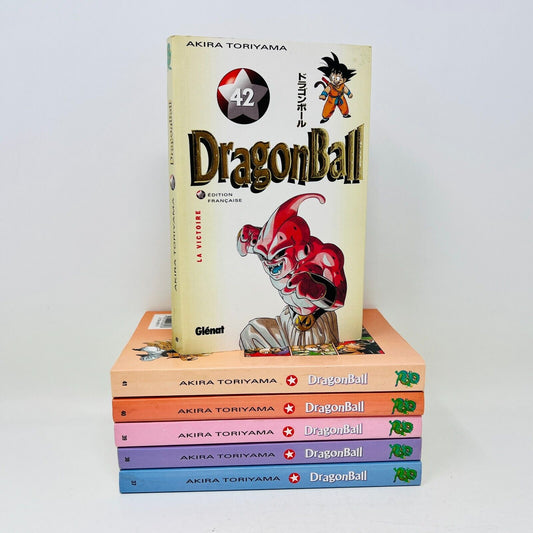 6x Dragon Ball Glénat #37-42 Lot Mangas Akira Toriyama Kaio Shin 90-2000s French