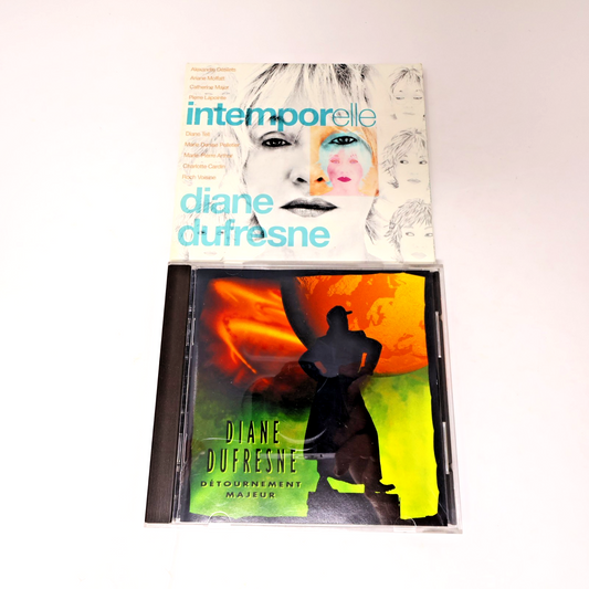 Diane Dufresne/Variés Lot 2 CD Détournement Majeur/Intemporelle Diane Dufresne
