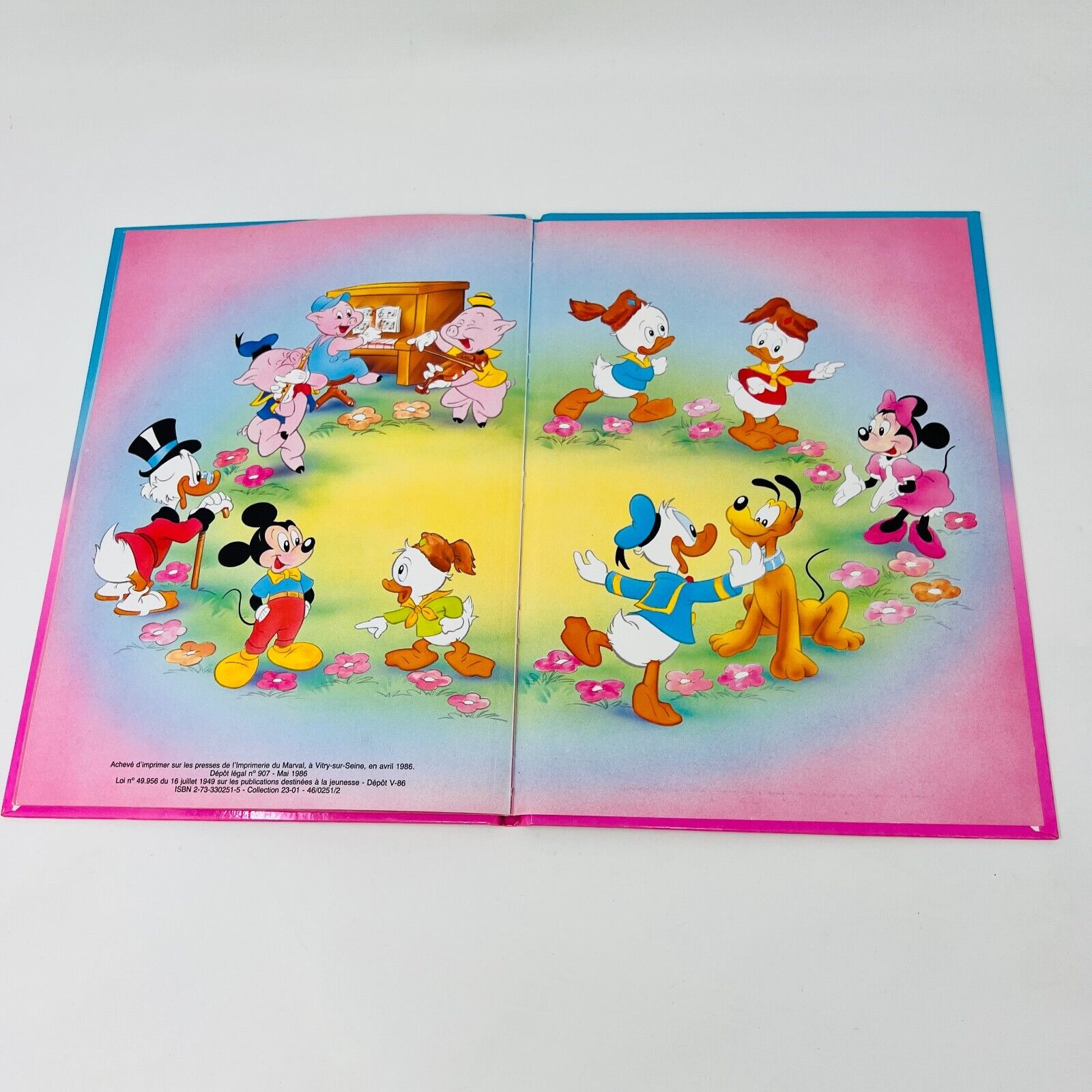 Lot de 5 Mon Livre d'Histoires/D'Images Walt Disney Enfants Français/French 1986