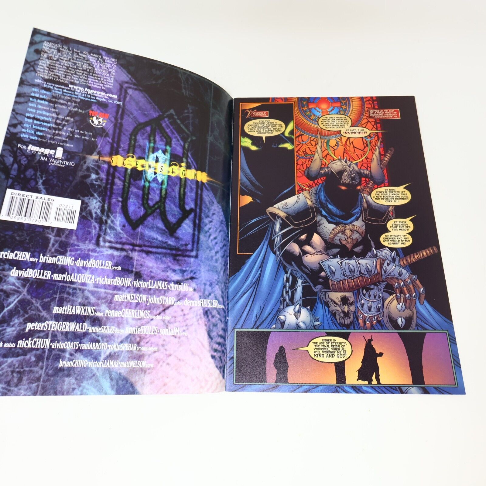 Lot 9 Comics Ascension #6-8 10-11 16 19-20 22 David Finch/Victor Llamas 90s