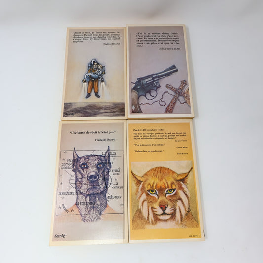 Jacques Benoit Lot 4 Livres Québec 10/10 Patience et Firlipon/Voleurs/Princes PB
