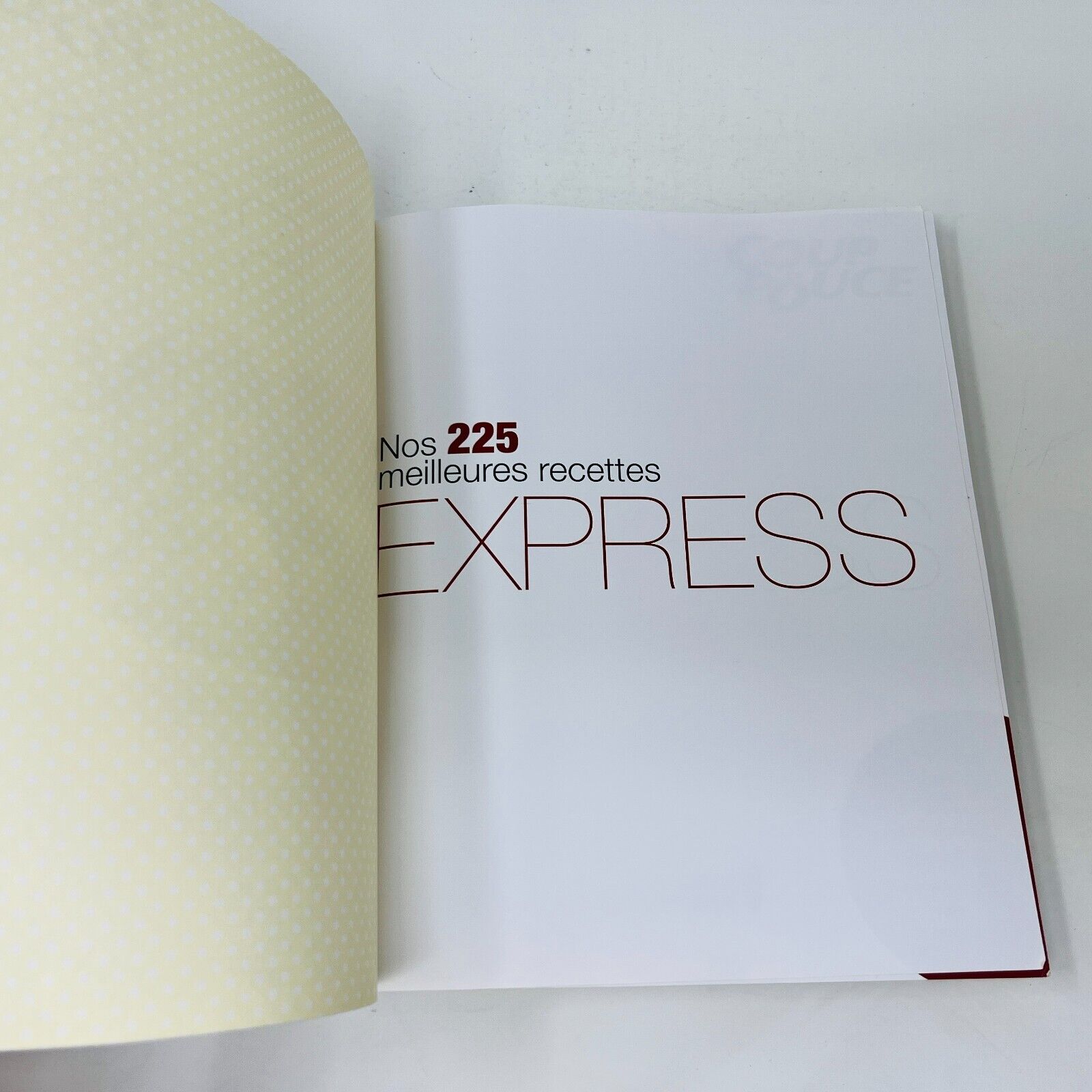 2012 Coup de Pouce Nos 225 Meilleures Recettes Express Livre Cuisine en Français