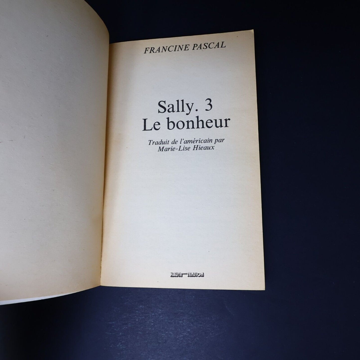 Lot 8 Livres Haute Tension Sweet Dreams Sun Valley Hachette Français Vintage 80s