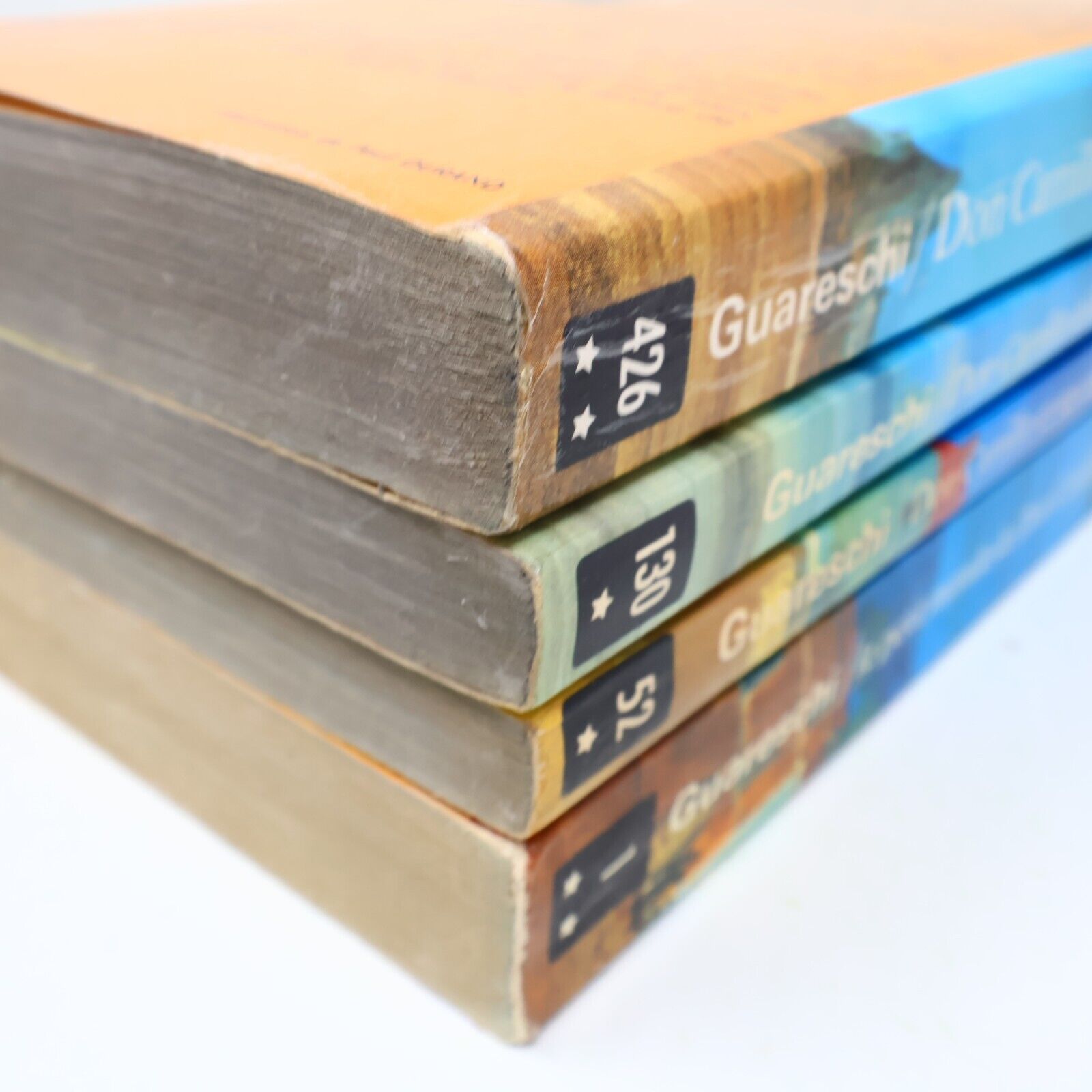 Don Camillo Lot 4 Livres Giovanni Guareschi Français French J'ai Lu 70s Roman PB