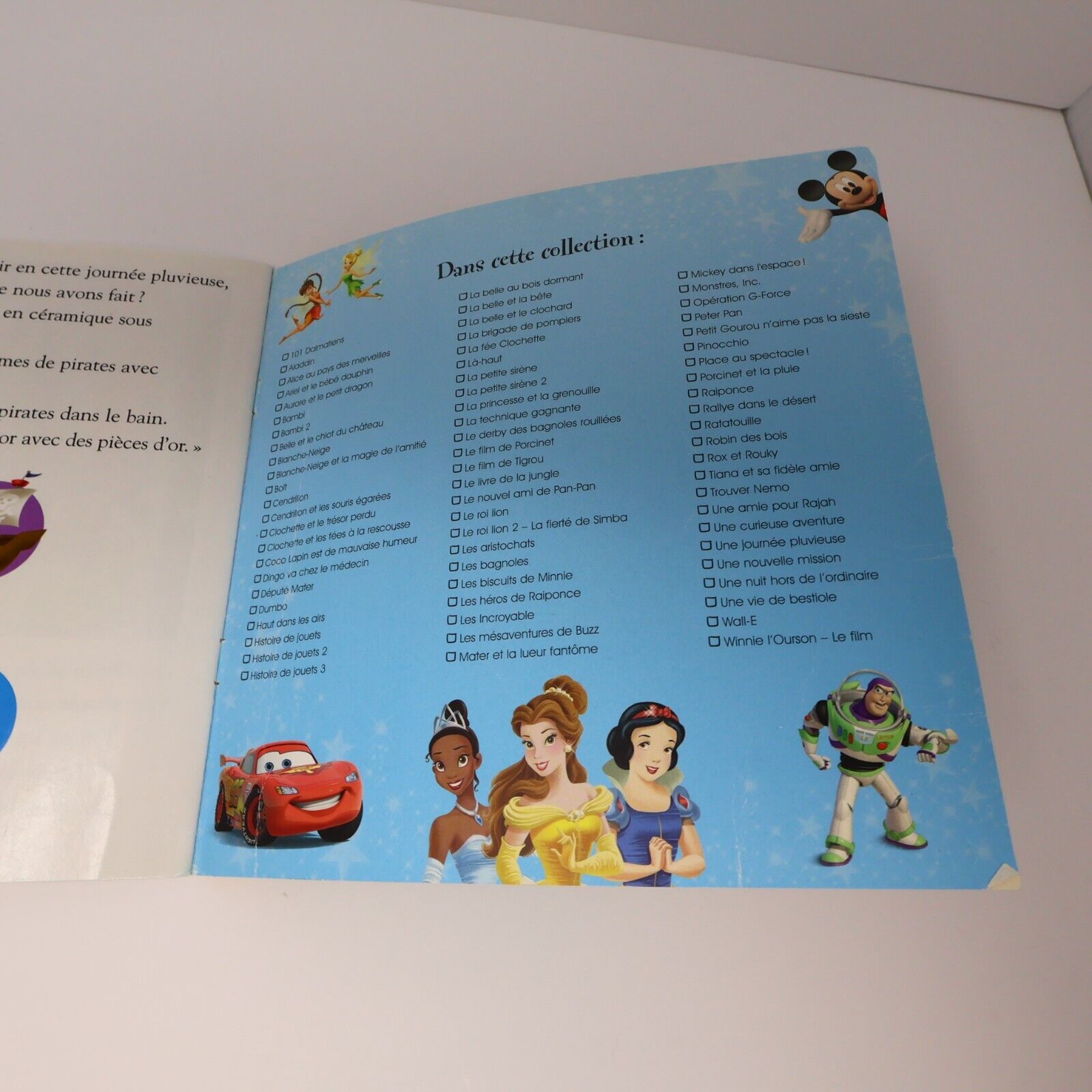 Lot 16 Livres Phidal Jeunes Enfants Princesses Mickey Contes Français French PB