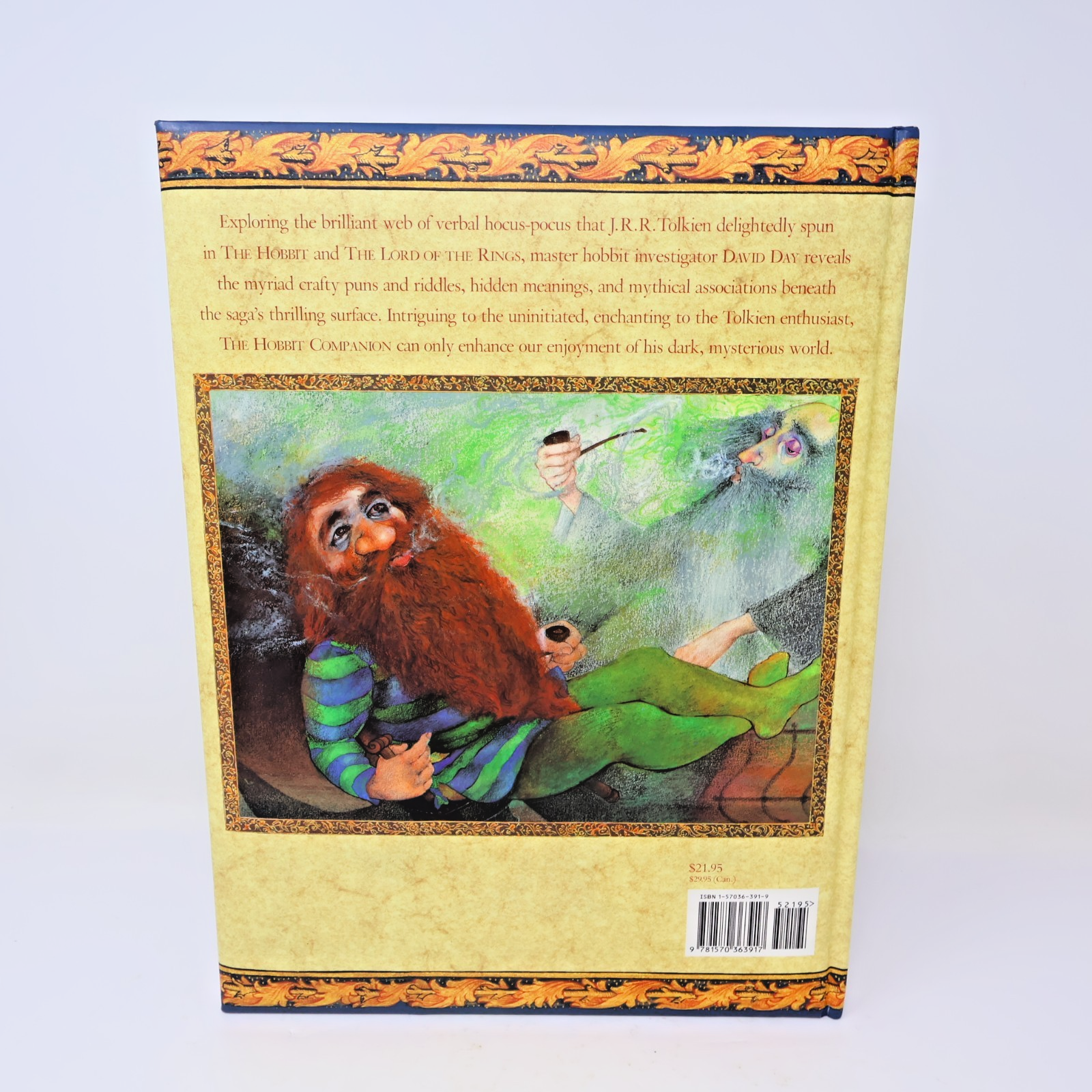The Hobbit Companion David Day Turner Publishing 1997 HC Fantasy 1st Print Book