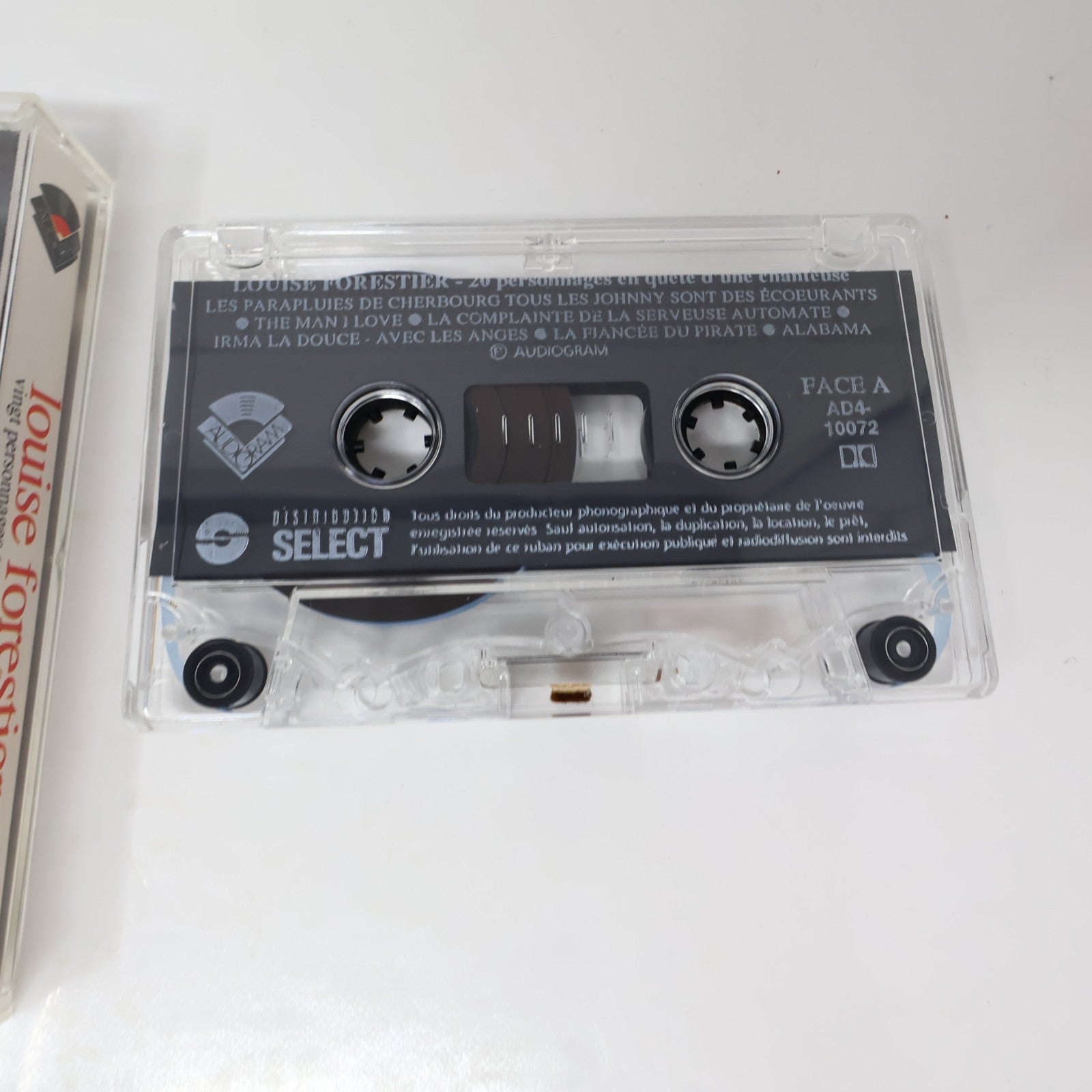 Louise Forestier Lot 2 Cassettes De Bouche À Oreille/Vingt Personnages en Quête