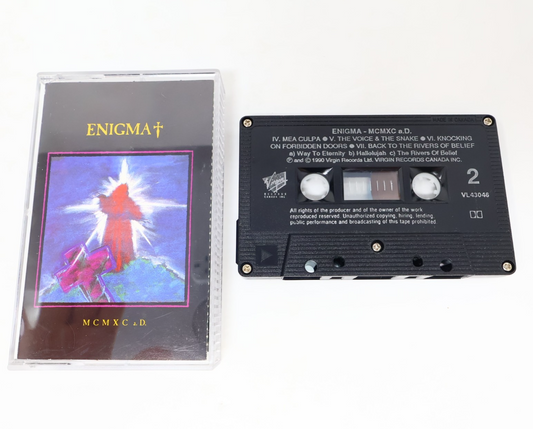 Enigma MCMXC a.D. Cassette Principles Of Lust/Sadeness/Mea Culpa/Hallelujah