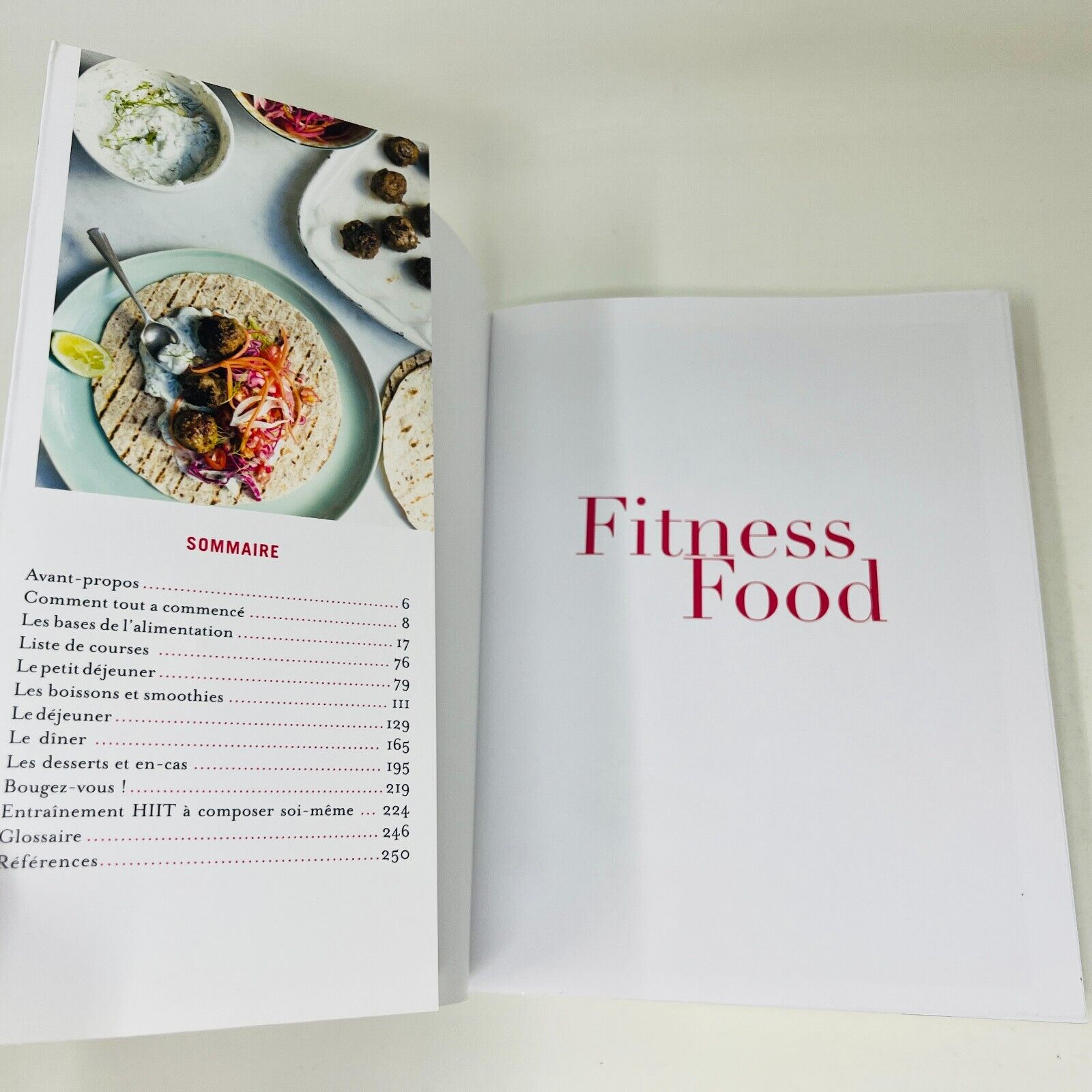 2018 Fitness food de Dr Hazel Wallace Livre Marabout en Français Santé Recettes