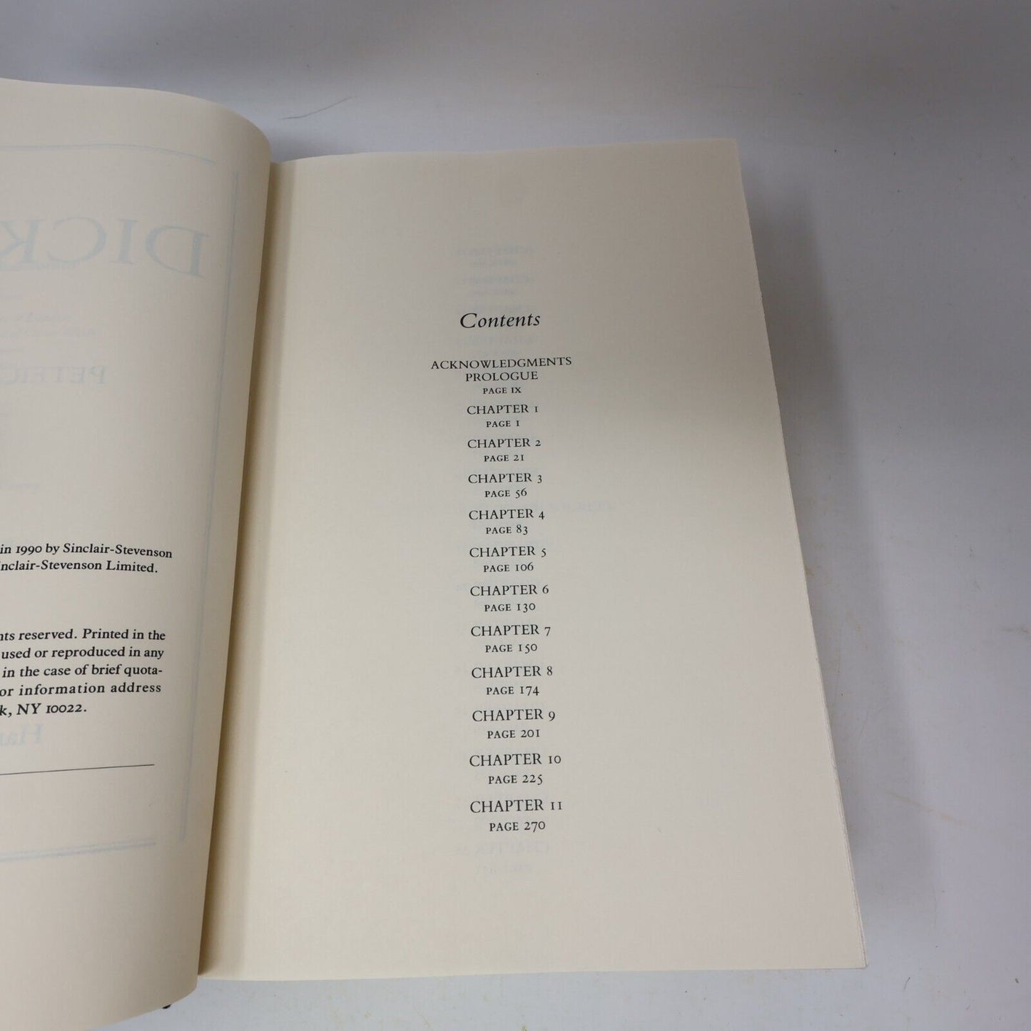 1990 Dickens Peter Ackroyd Harpercollins Hardcover HC Biography Book 90s DJ