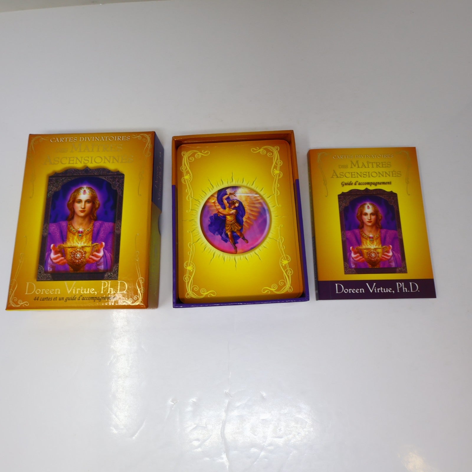 Cartes Divinatoires des Maîtres Ascensionnés Doreen Virtue Complet Tarot Cards