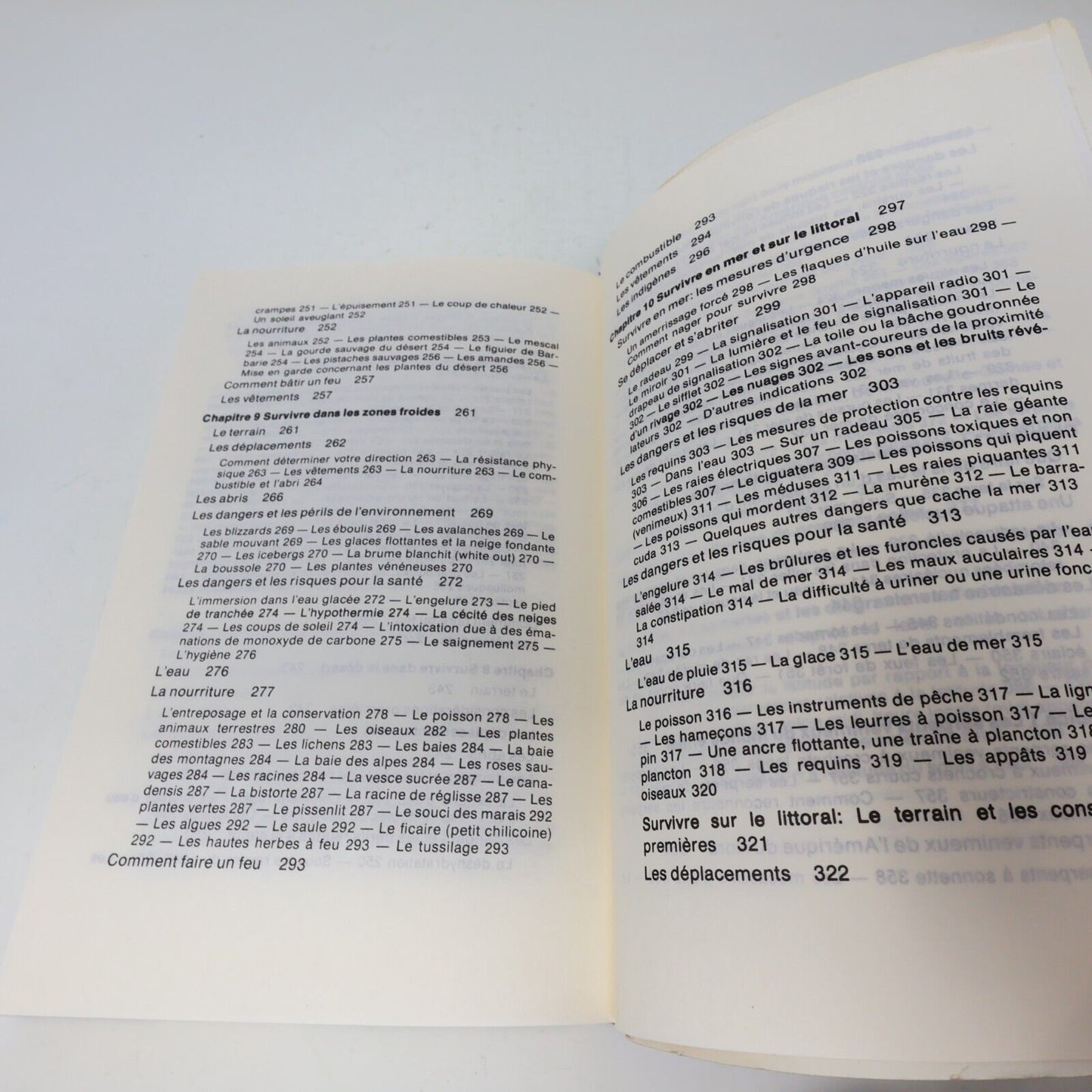 1985 Le Guide de Survie de l'Armée Américaine France Loisirs Survivalisme BCE PB