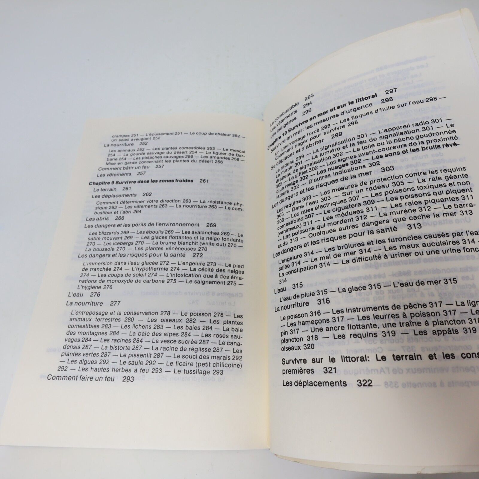 1985 Le Guide de Survie de l'Armée Américaine France Loisirs Survivalisme BCE PB