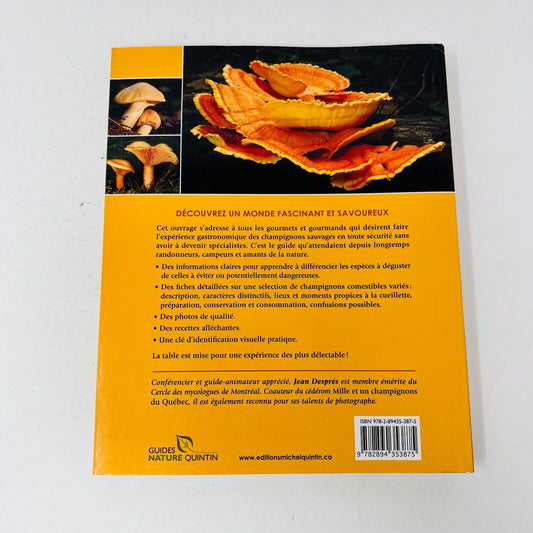 2008 Champignons Comestibles du Québec de Jean Després Français Identification
