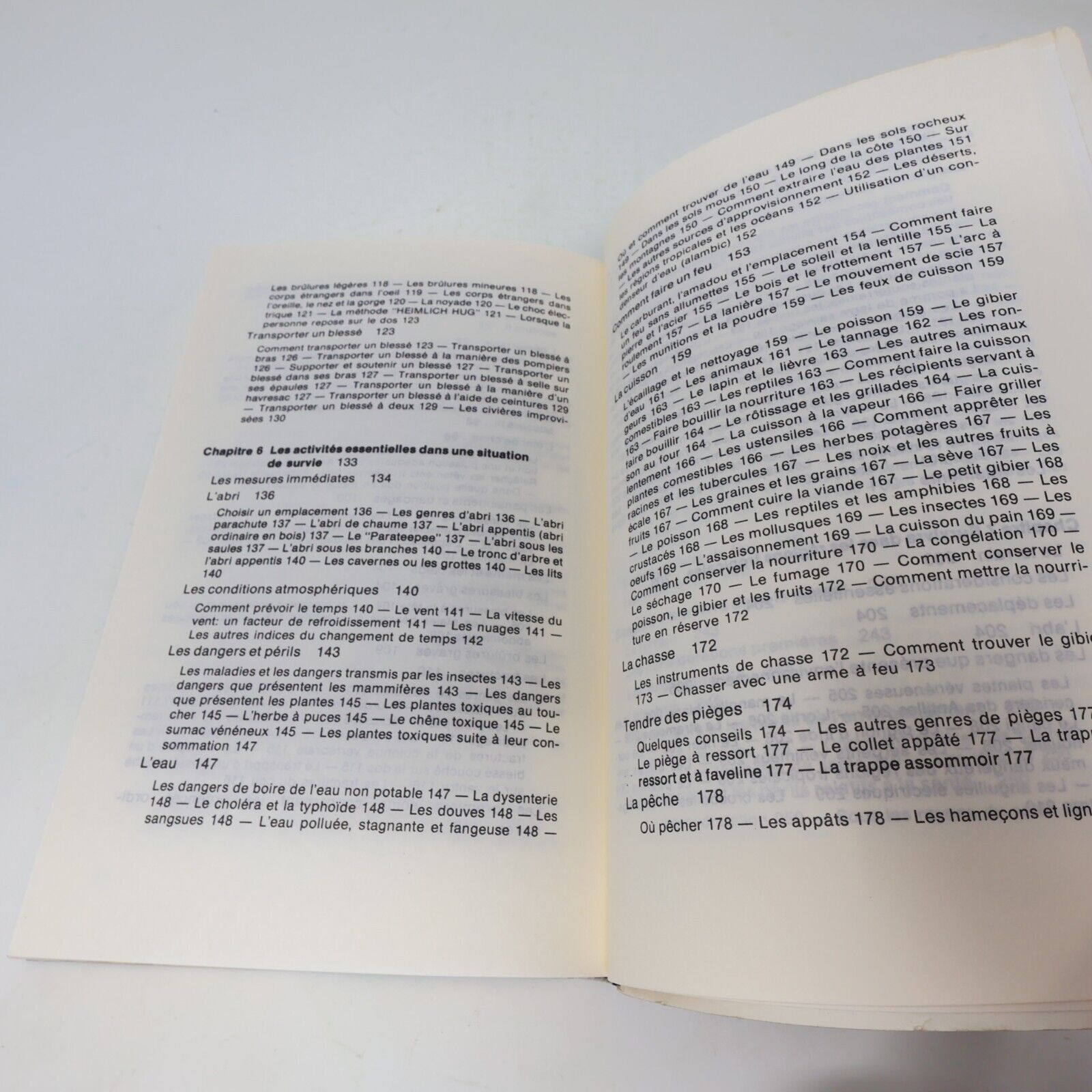 1985 Le Guide de Survie de l'Armée Américaine France Loisirs Survivalisme BCE PB