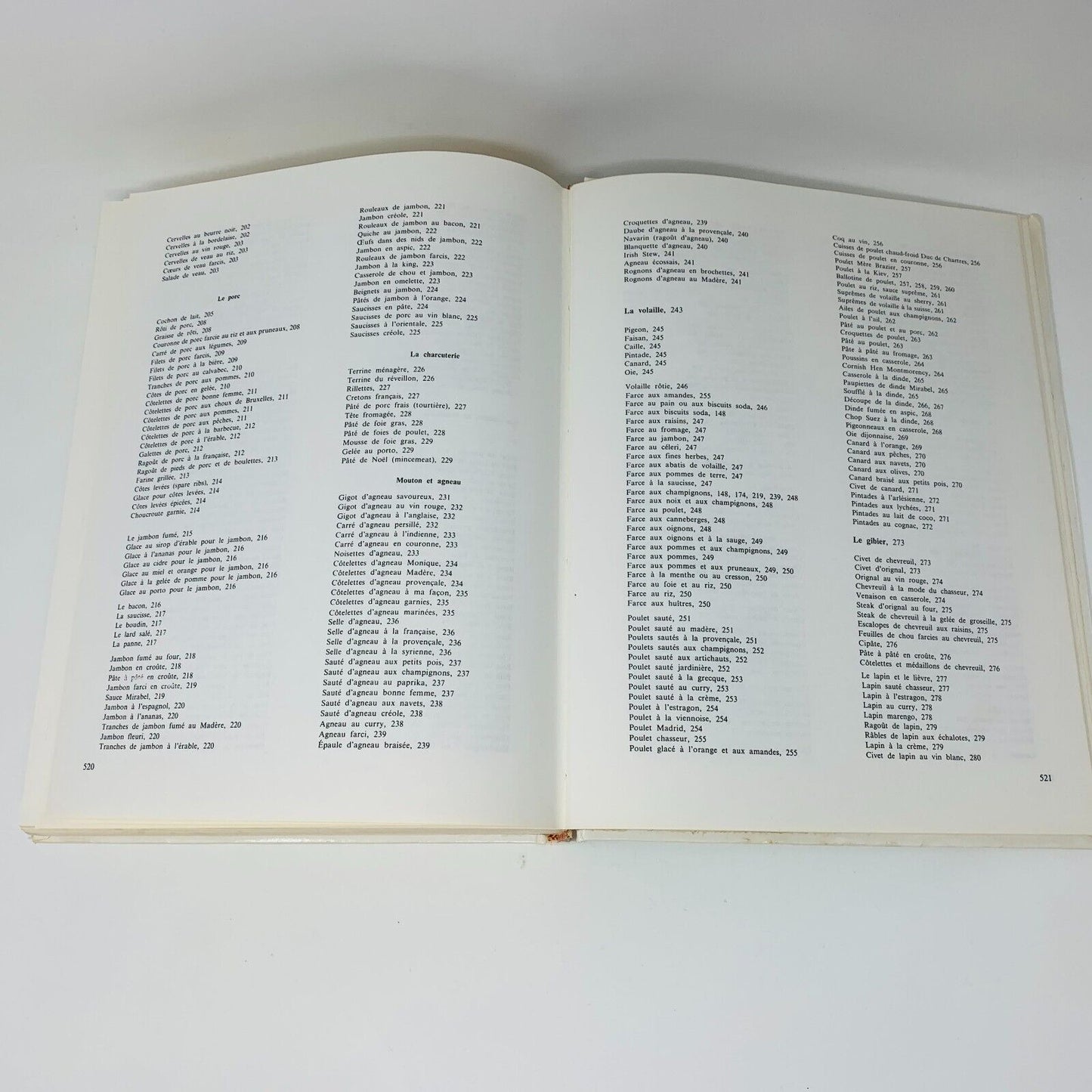 1978 La Cuisine de Monique Chevrier Sa Technique ses Recettes Livre en Français