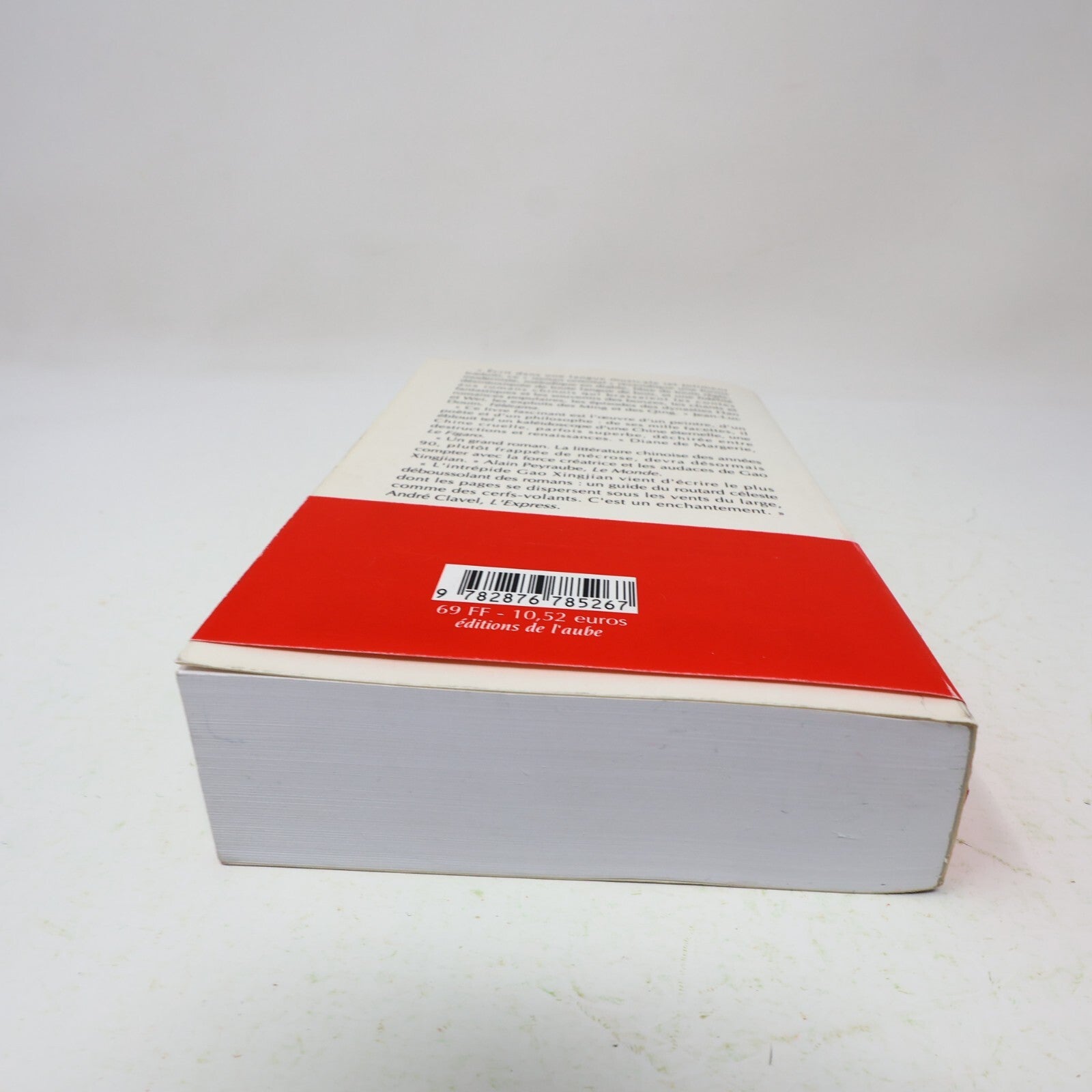 2000 La Montagne de l'Âme Gao Xingjian Editions de l'Aube Littérature Français