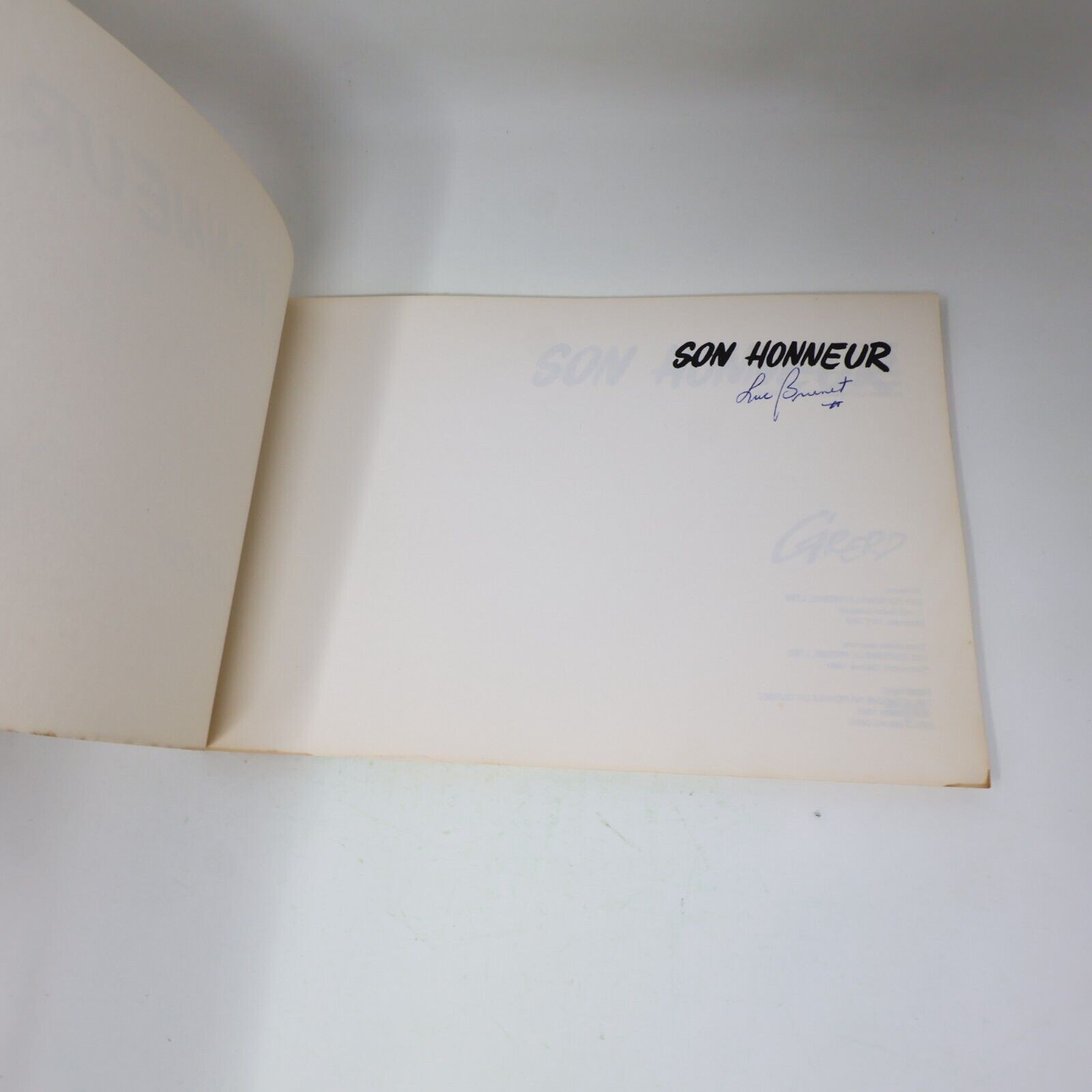 Mort au Travail! Son Honneur Lot 2 Bandes dessinées Girerd 1980-1981 Bd Français
