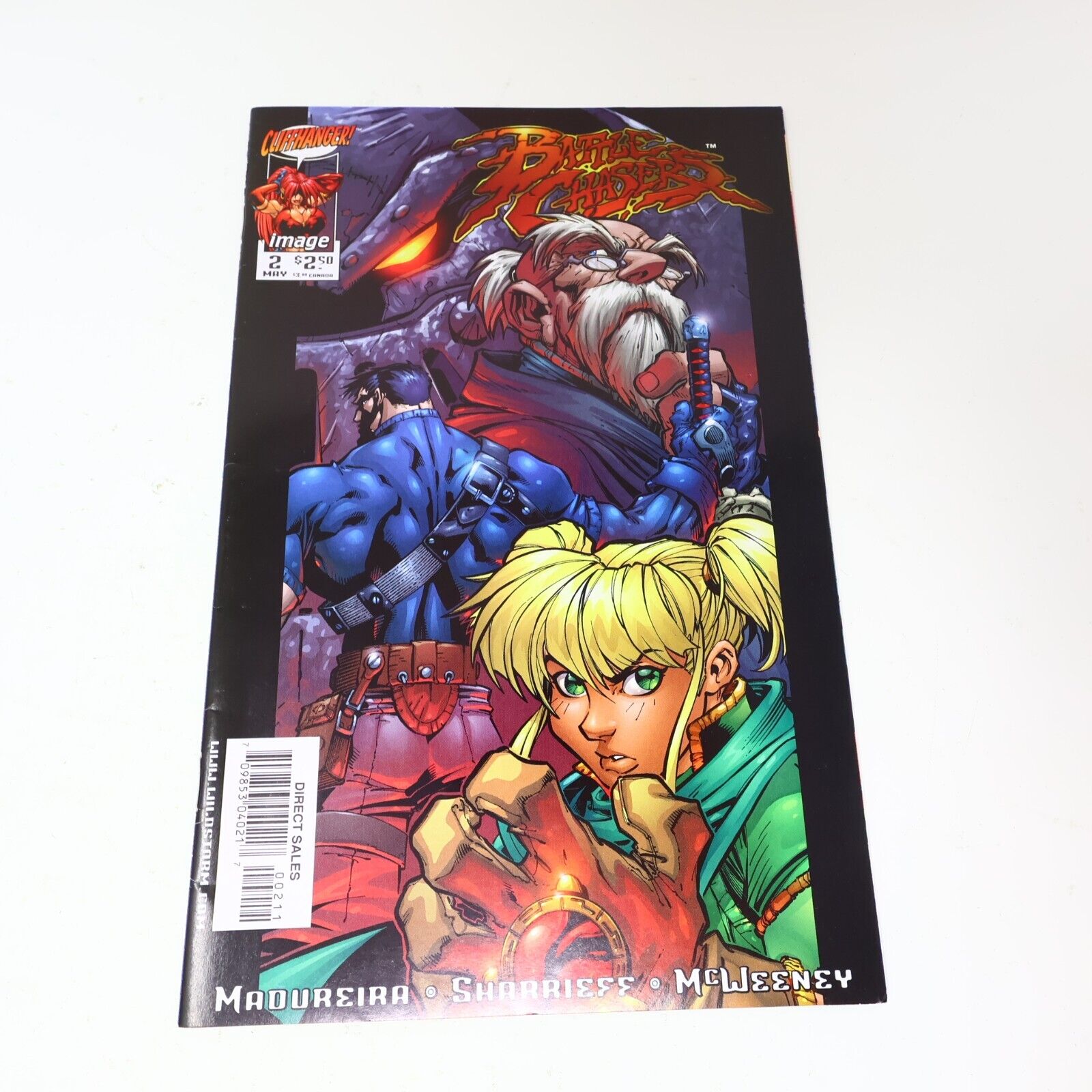 Lot 4 Comics Battle Chasers #2-3 5-6 Joe Madureira/Sharrieff Image 90s