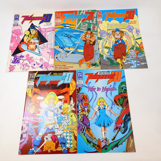 Lot 5 Comics Tailgunner Jo #2-6 Peter Gillis/Tom Artis/Ty Templeton DC 80s