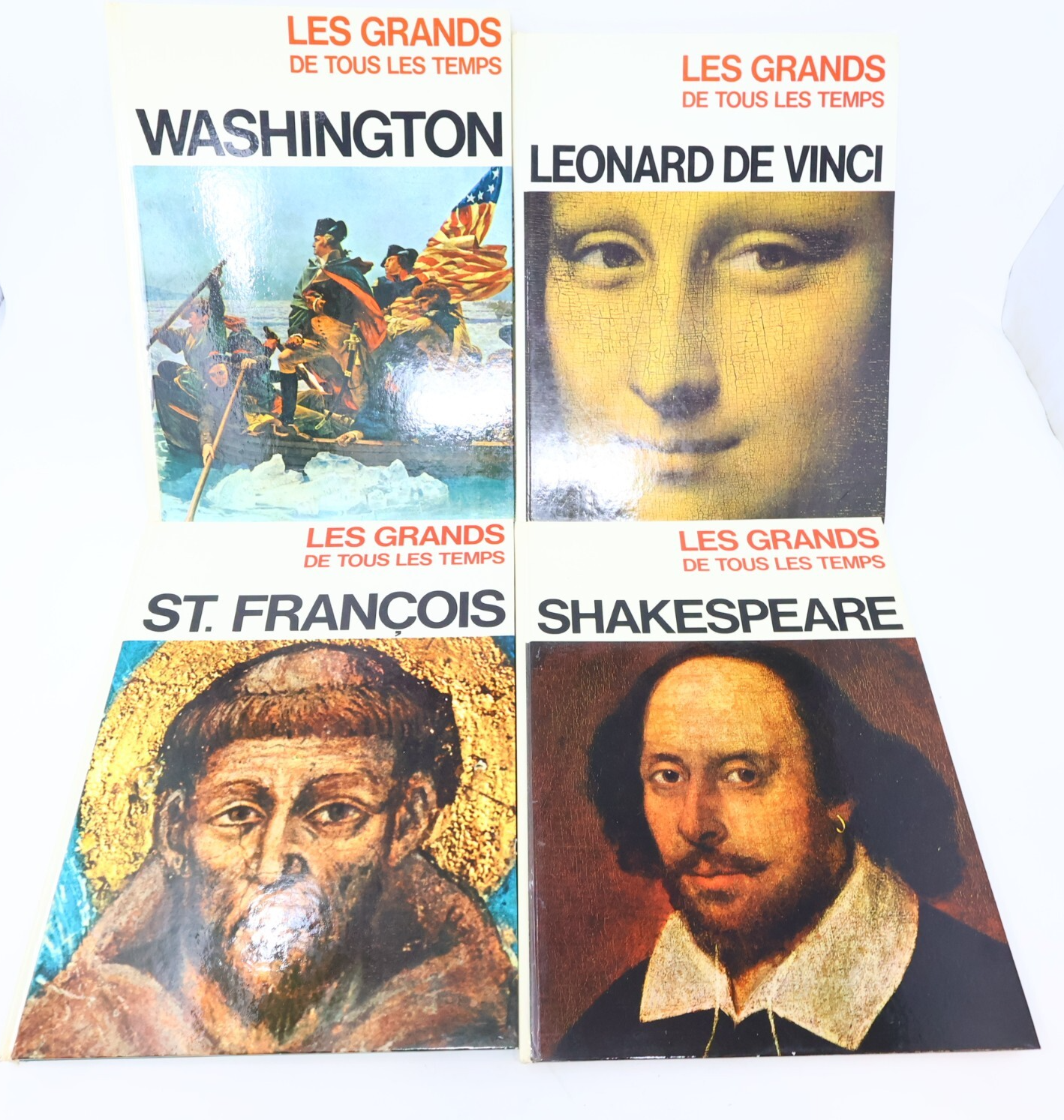 Les Grands de Tous les Temps Lot 19 Livres Français French Dargaud Histoire HC