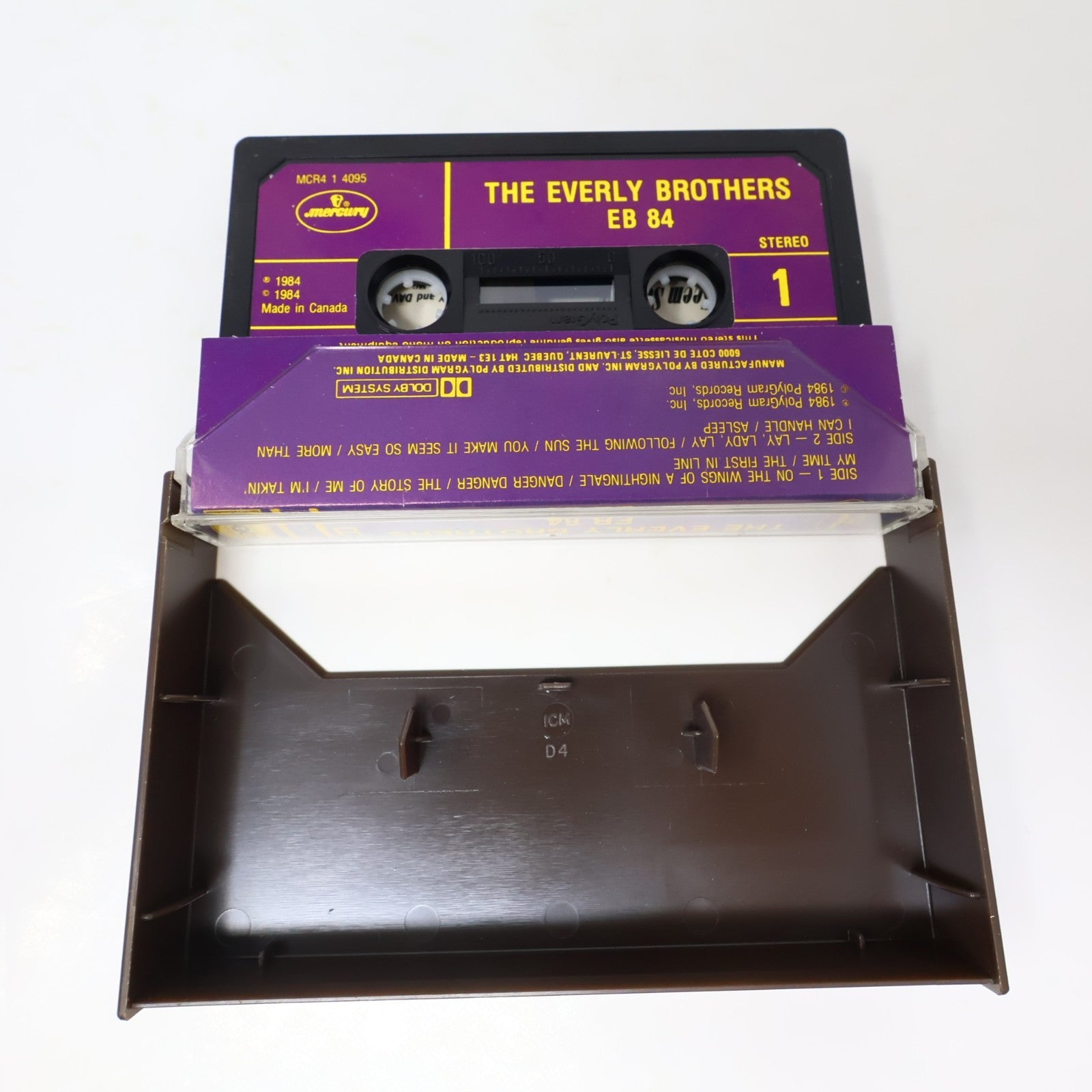 The Everly Brothers EB 84 Cassette 1984 On The Wings Of A Nightingale/Asleep
