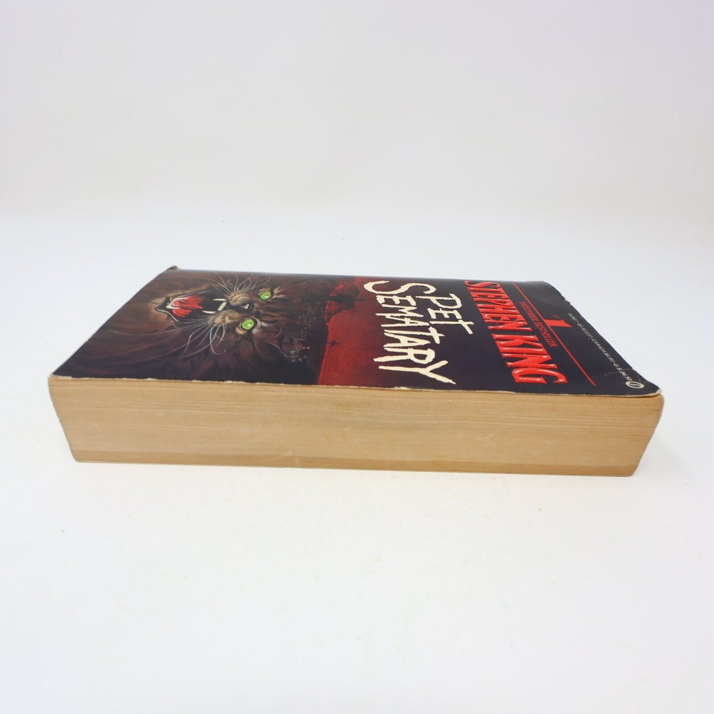 1984 Pet Sematary Stephen King Horror 2nd Print Signet Paperback Book 80s PB