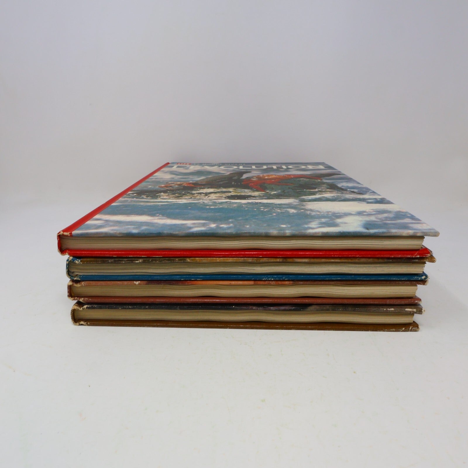 Life Le Monde Vivant/des Sciences Croissance Évolution Lot 4 Livres Français HC