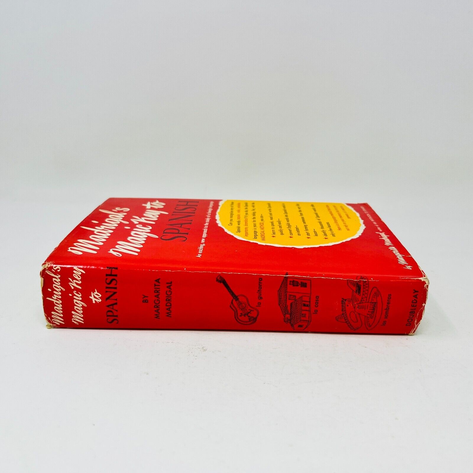 1953 Margarita Madrigal's Magic Key to Spanish Illustrations by Andy Wahrol HC