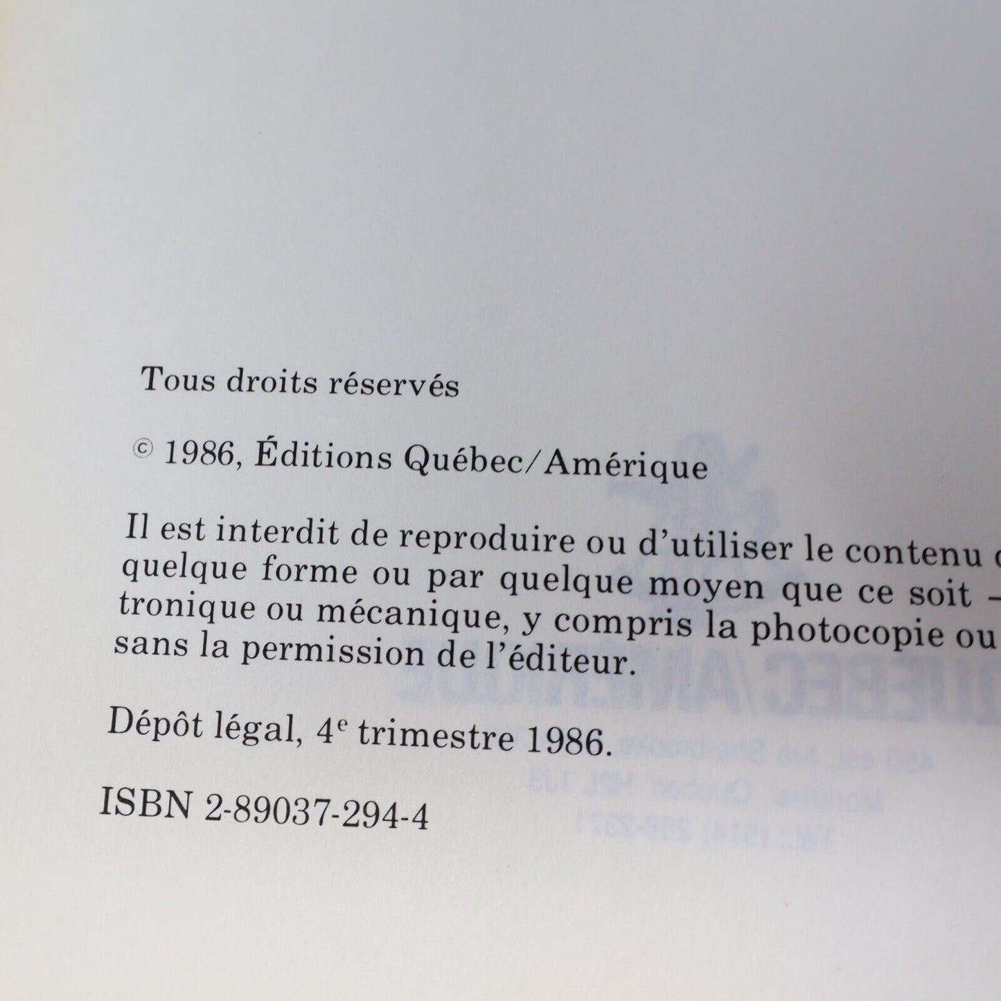 1986 Attendez que Je Me Rappelle de René Lévesque Signé Québec Amérique Français