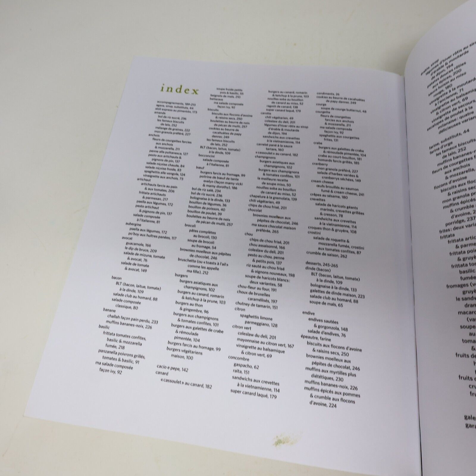 2011 Mon Carnet de Recettes pour ma Famille & mes Amis Gwyneth Paltrow Cuisine