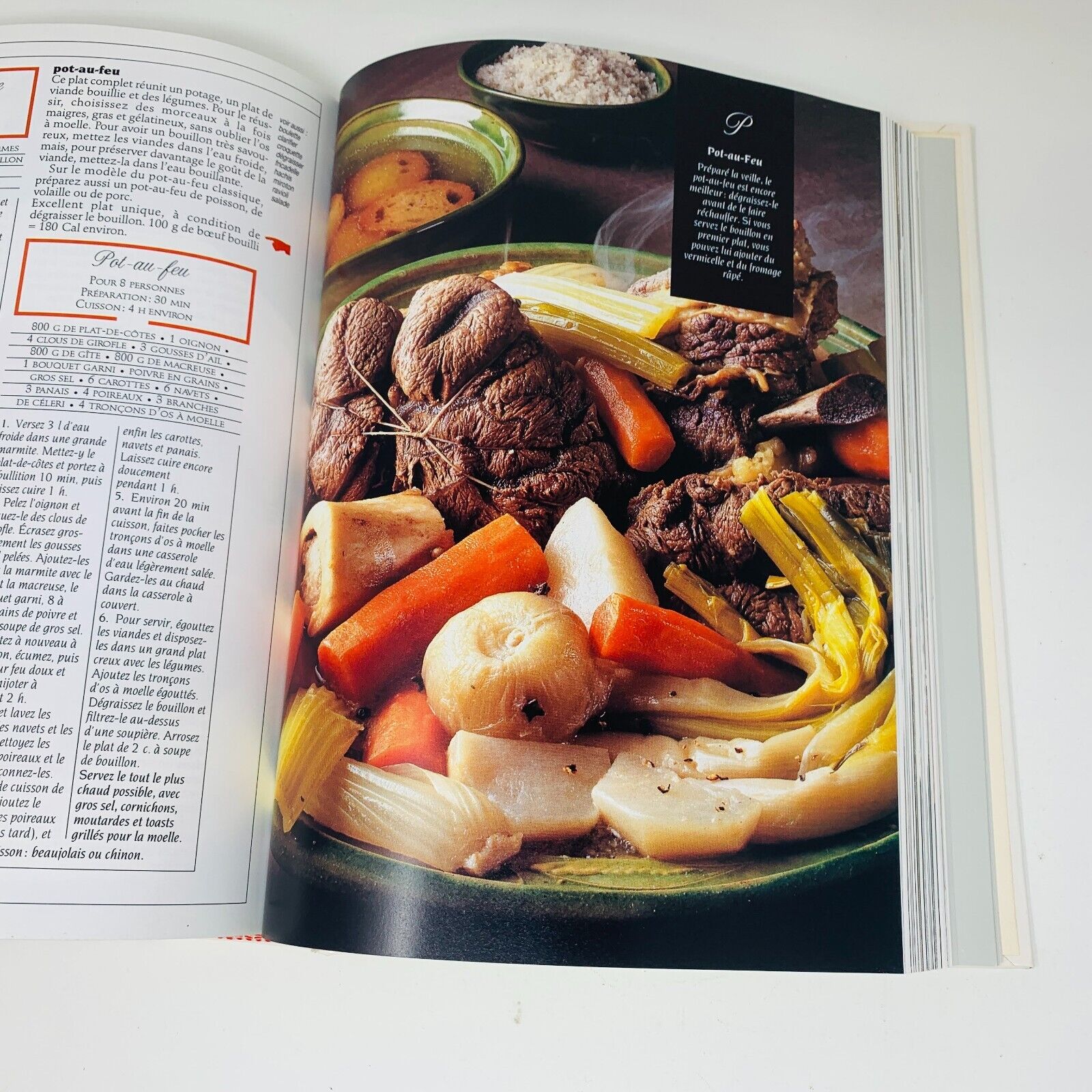 1990 Larousse de la Cuisine 1500 Recettes Livre Laure Flavigny Français Cookbook