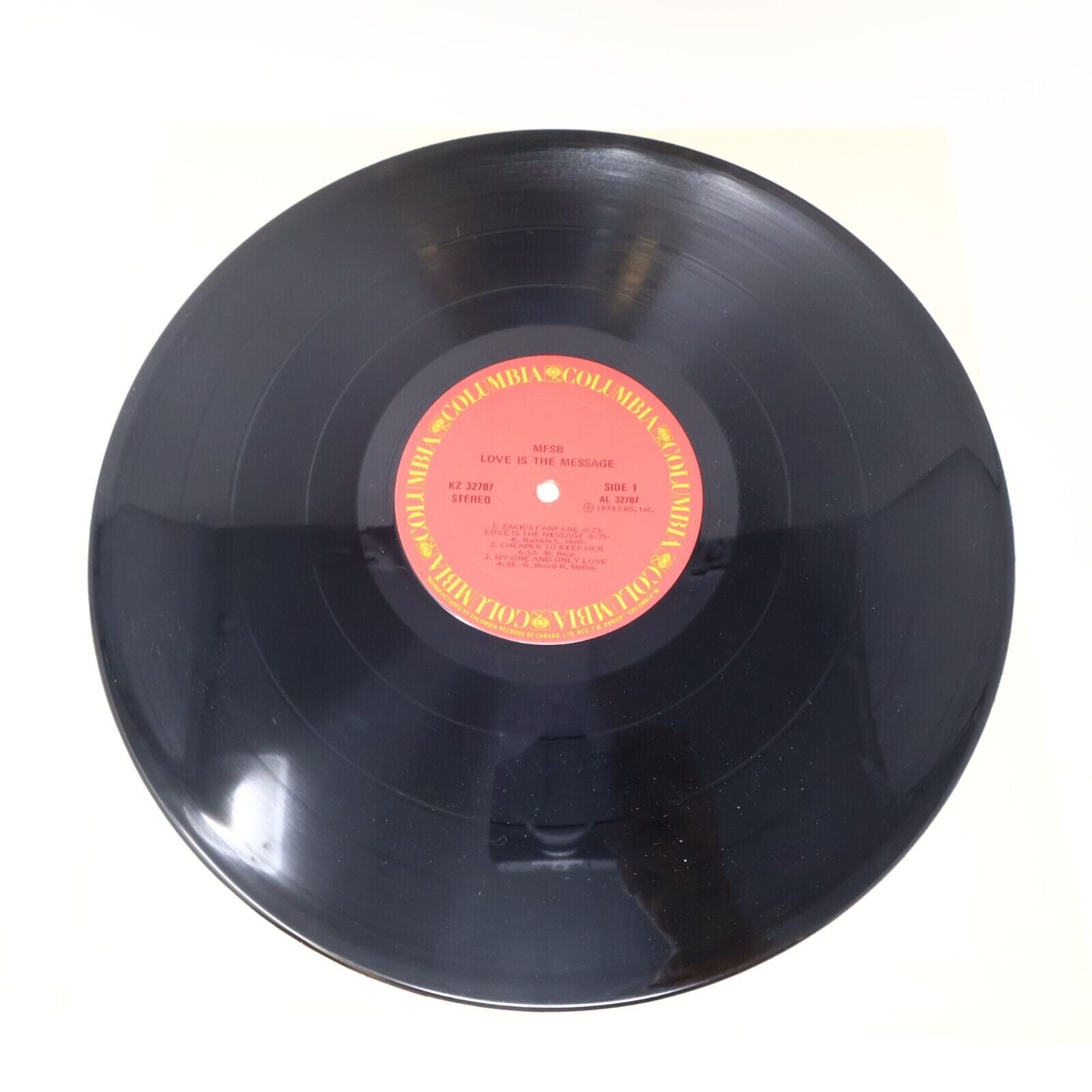 MFSB Love Is The Message LP Record Canada KZ 32707 TSOP Sound of Philadelphia