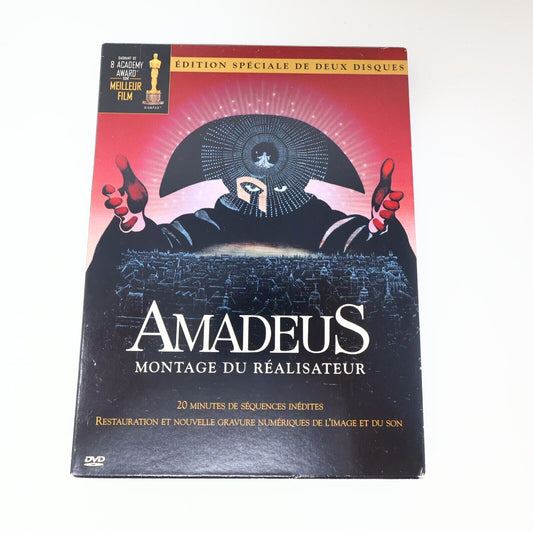 Amadeus Montage du Réalisateur DVD Français NTSC Testé Milos Forman Tom Hulce