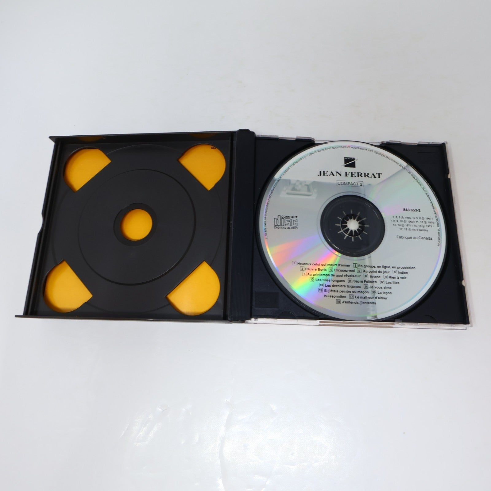 Jean Ferrat Volume 2 CD Les Enfants Terribles/C'est Beau la Vie/La Jeunesse