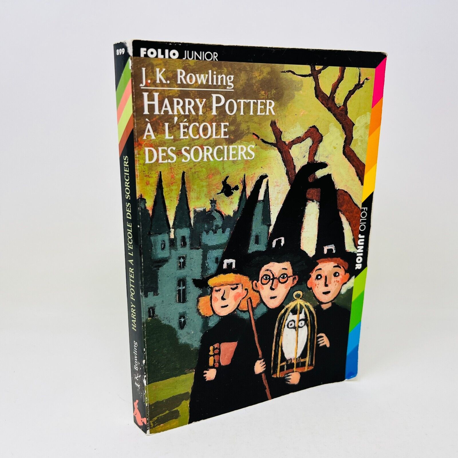 1999 Harry Potter à l'École des Sorciers Illustré Folio Junior Français Walcker